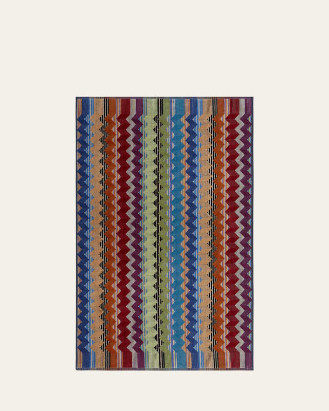 Alfred Chevron Bath Towel